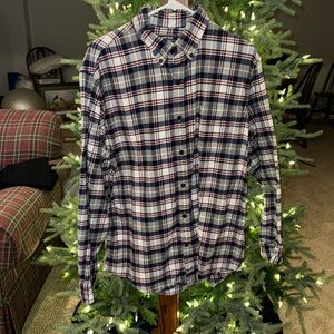 Lands End Flannel Shirt